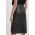 Answear Lab fusta culoarea negru, midi, drept