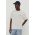 Abercrombie & Fitch tricou din bumbac barbati, culoarea bej, cu imprimeu