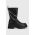 Buffalo botine Aspha Sock Chain femei, culoarea negru, cu platforma, 1622313