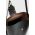 AllSaints poseta de piele MIRO culoarea negru