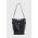 AllSaints poseta de piele MIRO culoarea negru