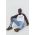 Hollister Co. longsleeve din bumbac culoarea gri, modelator