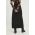 Answear Lab fusta culoarea negru, maxi, evazati