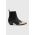 AllSaints cizme de piele Dellaware Boot femei, culoarea negru, cu toc drept, WF733Z