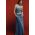 Answear Lab fusta jeans maxi, evazati