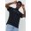 Hollister Co. tricou din bumbac barbati, culoarea negru, cu imprimeu
