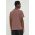 AllSaints tricou din bumbac BODEGA barbati, culoarea portocaliu, neted