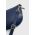 Answear Lab borseta de piele culoarea albastru marin