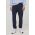 Aeronautica Militare pantaloni de trening din bumbac culoarea albastru marin, neted