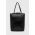 Answear Lab poseta de piele culoarea negru