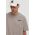 Superdry tricou din bumbac barbati, culoarea bej, cu imprimeu