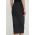 Answear Lab fusta culoarea negru, midi, creion