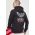 adidas Originals hanorac de bumbac bărbați, culoarea negru, cu glugă, cu imprimeu IM9678