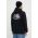 Billabong bluza barbati, culoarea negru, cu glugă, cu imprimeu
