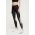 P.E Nation leggins de antrenament Silverstone culoarea negru, modelator