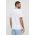 Desigual tricou din bumbac barbati, culoarea alb, neted