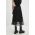 Answear Lab fusta culoarea negru, midi, evazati