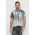 Desigual tricou din bumbac barbati, culoarea verde, modelator
