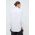 Custommade camasa din bumbac femei, culoarea alb, cu guler clasic, regular