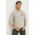 Hollister Co. longsleeve din bumbac culoarea maro, cu imprimeu