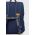 Jansport rucsac culoarea albastru marin, mare, neted