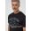 Aeronautica Militare tricou din bumbac barbati, culoarea negru, cu imprimeu