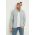 Hollister Co. camasa barbati, culoarea verde, cu guler button-down, regular