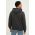 Abercrombie & Fitch bluza barbati, culoarea negru, cu glugă, cu imprimeu