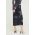 Desigual fusta culoarea albastru marin, midi, drept