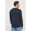 Marc O'Polo longsleeve din bumbac culoarea albastru marin, neted
