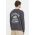 Hollister Co. bluza barbati, culoarea gri, cu imprimeu