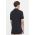 Hollister Co. tricou polo barbati, culoarea negru, neted