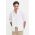 Hollister Co. camasa barbati, culoarea alb, cu guler button-down, regular