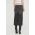 Diesel fustă din denim culoarea gri, midi, drept A13089.0GHAA