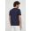 Gant tricou din bumbac barbati, culoarea albastru marin, cu imprimeu