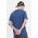 Hollister Co. tricou din bumbac barbati, culoarea albastru marin, cu imprimeu