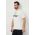 adidas tricou din bumbac bărbați, culoarea bej, cu imprimeu IS2010