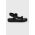 HUGO sandale Emma femei, culoarea negru, cu platforma, 50517560