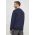 Gant bluza barbati, culoarea albastru marin, cu imprimeu