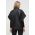 IRO camasa din piele cuoarea negru, cu guler clasic, relaxed