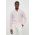 BOSS cămașă de in culoarea roz, cu guler button-down, regular 50513849
