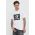 Converse tricou din bumbac barbati, culoarea alb, cu imprimeu