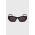 Balenciaga ochelari de soare femei, culoarea negru