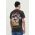 Desigual tricou din bumbac x Disney barbati, culoarea negru, modelator