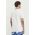 Superdry tricou din bumbac barbati, culoarea alb, modelator