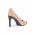 Geox stilettos de piele D FAVIOLA culoarea bej, D458UC 000TU C9321