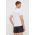 Emporio Armani Underwear tricou de plajă din bumbac culoarea alb, cu imprimeu