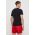 Emporio Armani Underwear tricou lounge culoarea negru, cu imprimeu