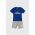 adidas compleu copii culoarea albastru marin