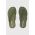 Ipanema slapi MEU SOL THON femei, culoarea verde, cu toc plat, 27130-AV466
